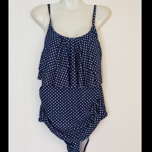 POLKA DOTS ONE PIECE SWIMSUIT SIZE 3X